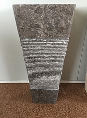 Umywalka stojąca z kamienia naturalnego KEDERI GREY