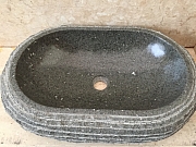 Umywalka nablatowa z kamienia naturalnego KABAENA ANDESIT