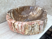 Umywalka kamienna nablatowa NATURAL STONE SMALL